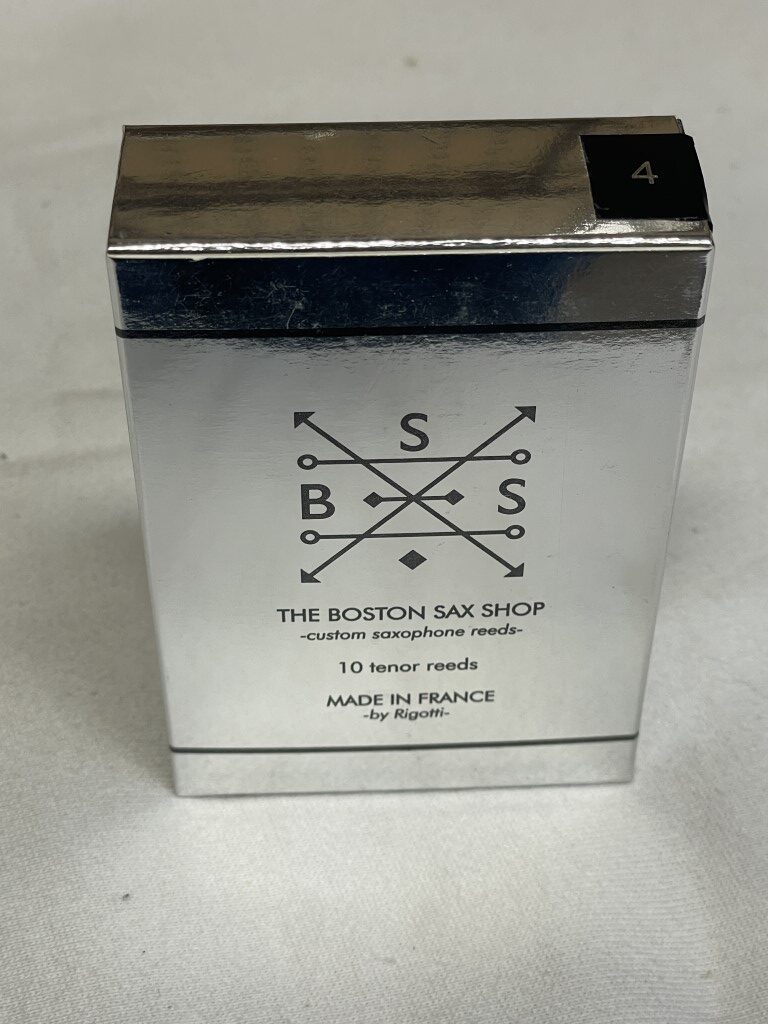 Boston Sax Shop Custom Tenor Reeds – Silver – Box of 10